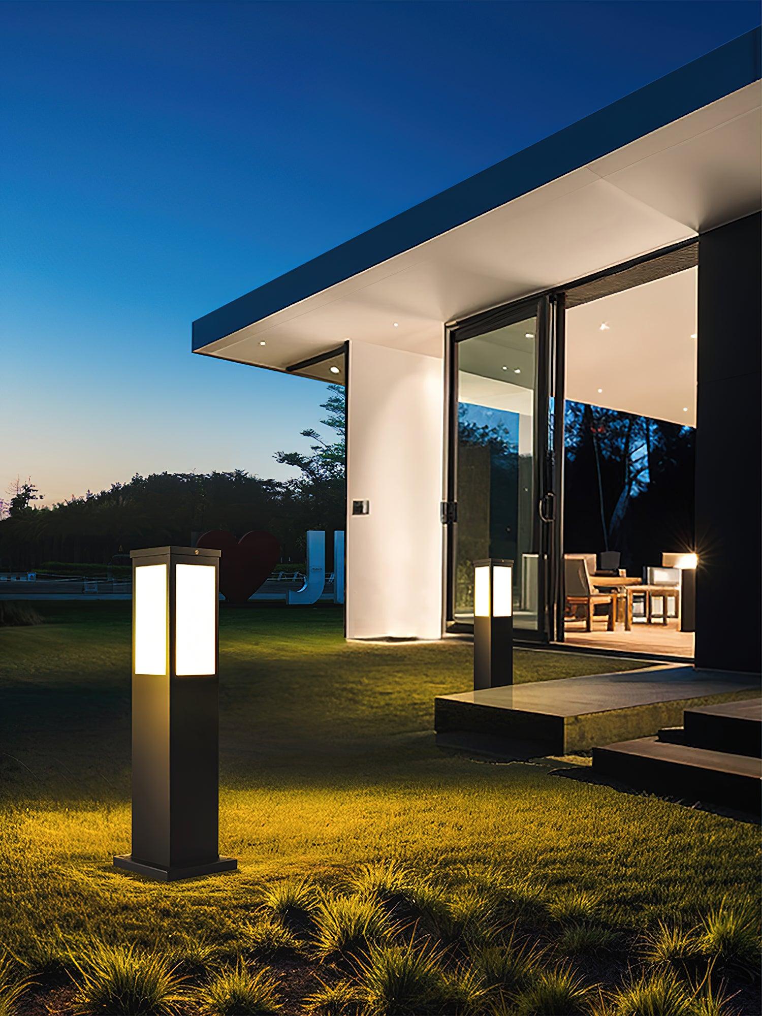 Kuzco Bollard Outdoor Light - Waterproof LED Landscape Lighting for Garden, Pathway, and Driveway - Perfect for Patio, Yard, and Exterior Decor