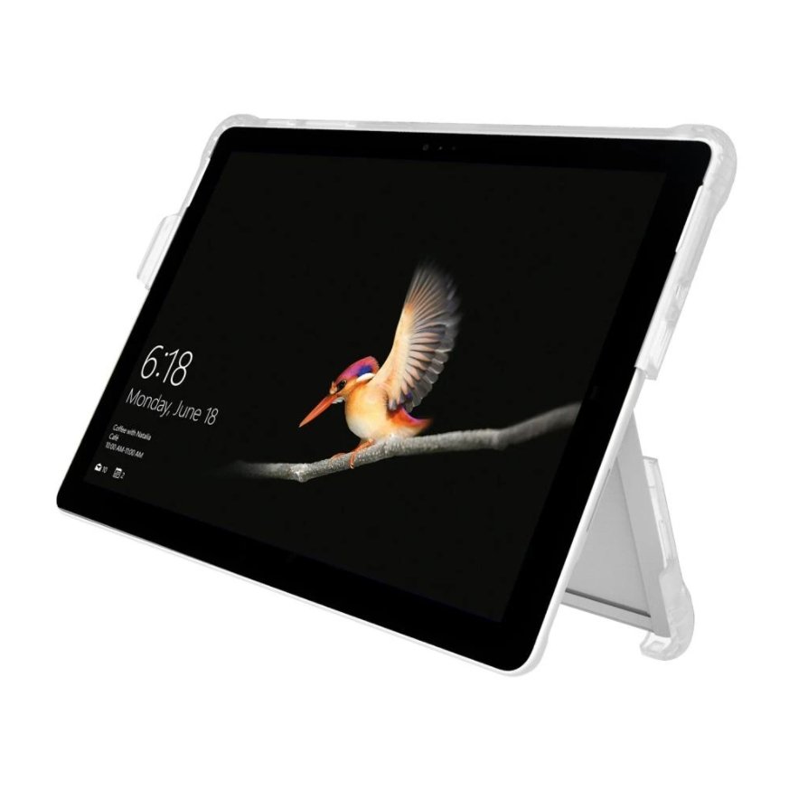 Incipio Octane Pure Clear Case Cover for Microsoft Surface Go 1/2/3 - Slim Protective Shell for Work, School & Travel