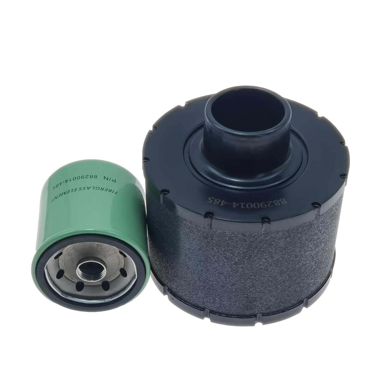 SW1100 Air Compressor Replacement Filter Kit - 88290014-485 Air Filter & 88290014-484 Oil Filter - Compatible with Industrial & Home Air Compressors for Workshop, Garage & DIY Projects