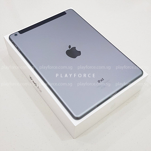 Apple iPad Air 1 (64GB, Wi-Fi + Cellular) - Space Gray - Slim & Lightweight Tablet for Work, Study & Entertainment On-The-Go