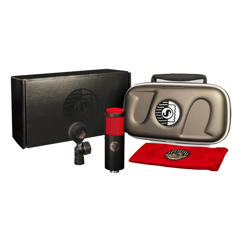 Shure KSM313/NE Dual-Voice Ribbon Microphone with Roswellite Technology - Professional Studio Recording & Live Performance Microphone for Vocals, Instruments & Podcasting