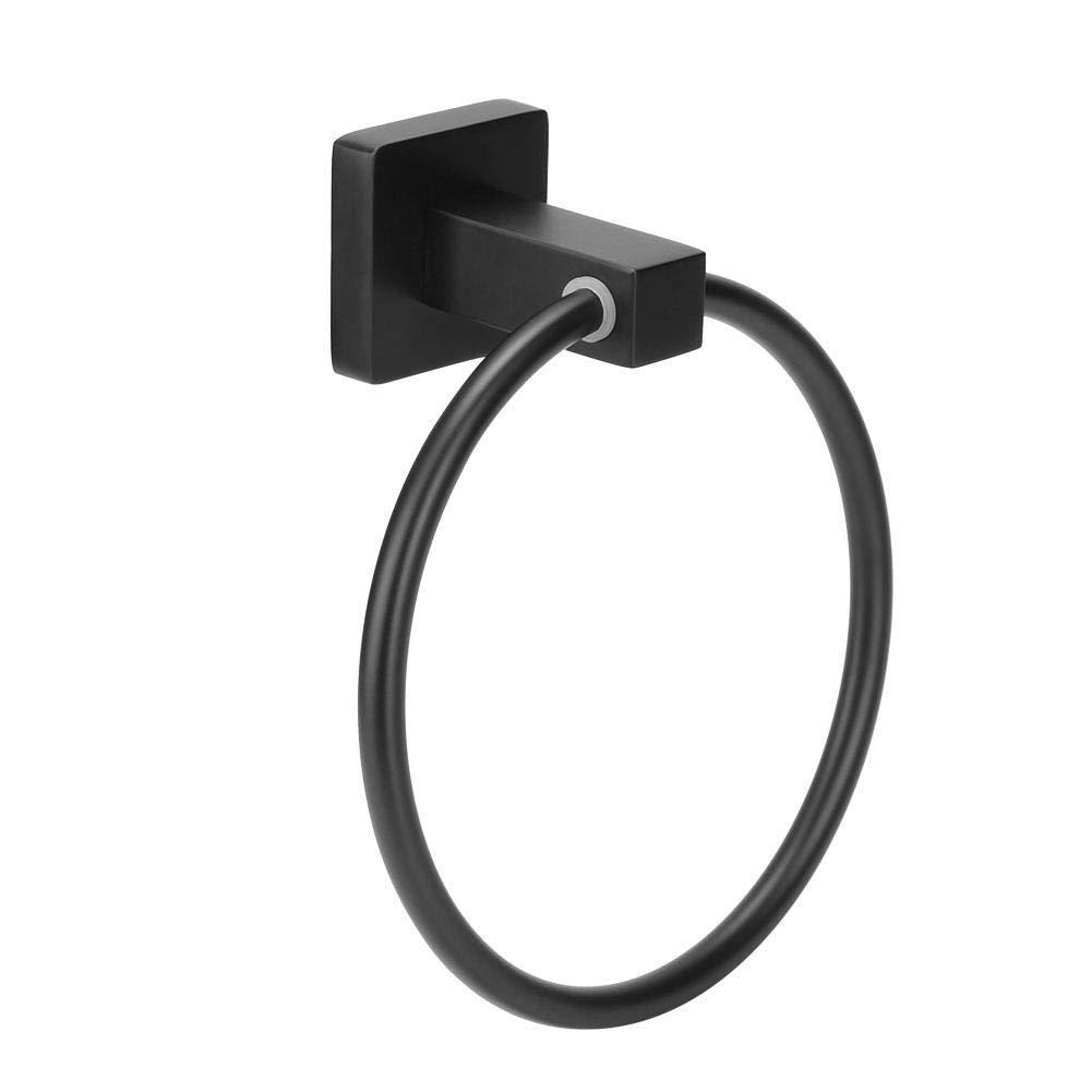 Premium Stainless Steel Towel Hook & Ring Set - Rustproof Wall Mounted Bathroom Accessories for Home, Hotel, Spa & Gym - Durable & Stylish Storage Solution