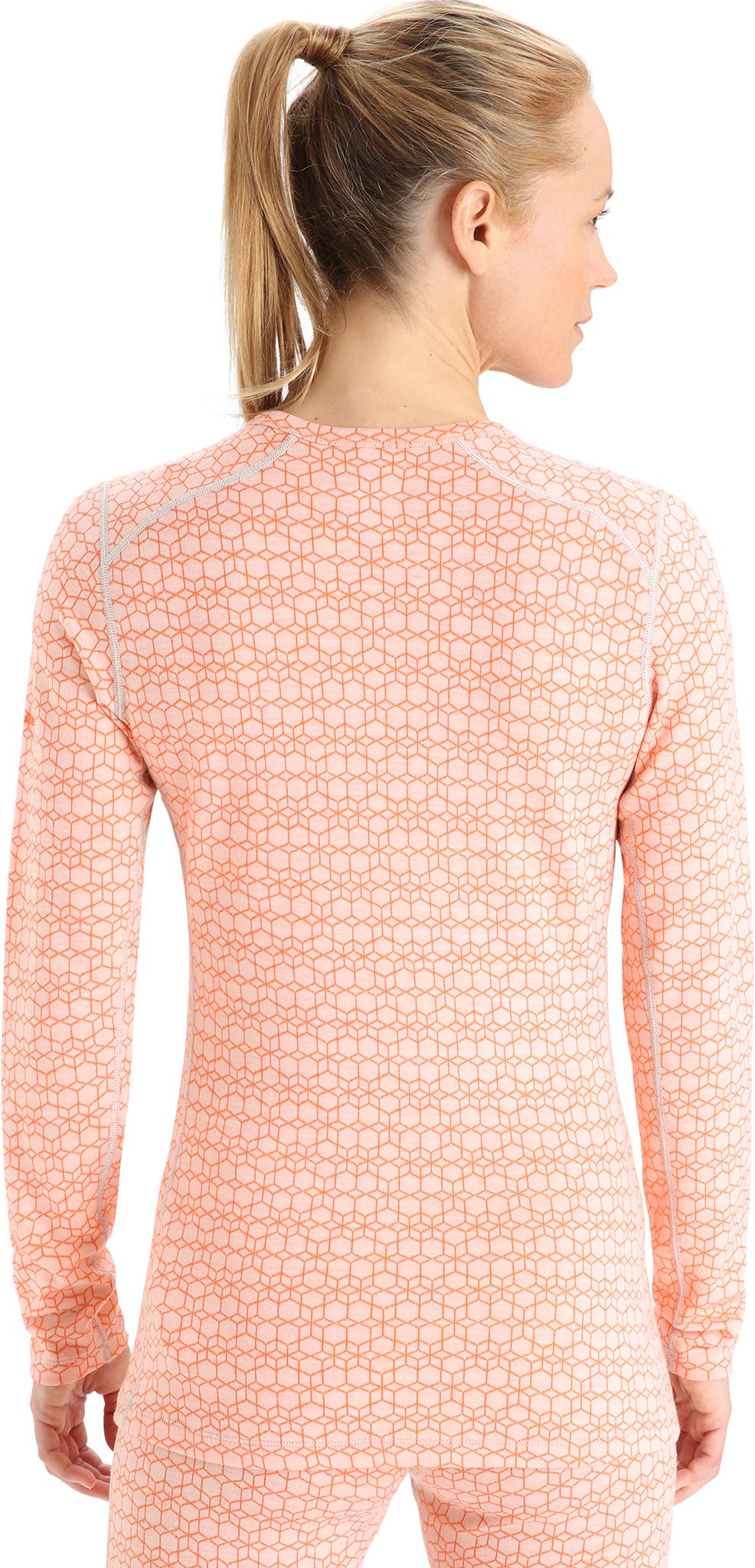 250 Vertex Long Sleeve Crew Neck Base Layer Top for Women - Thermal Underwear for Hiking, Skiing & Cold Weather Activities