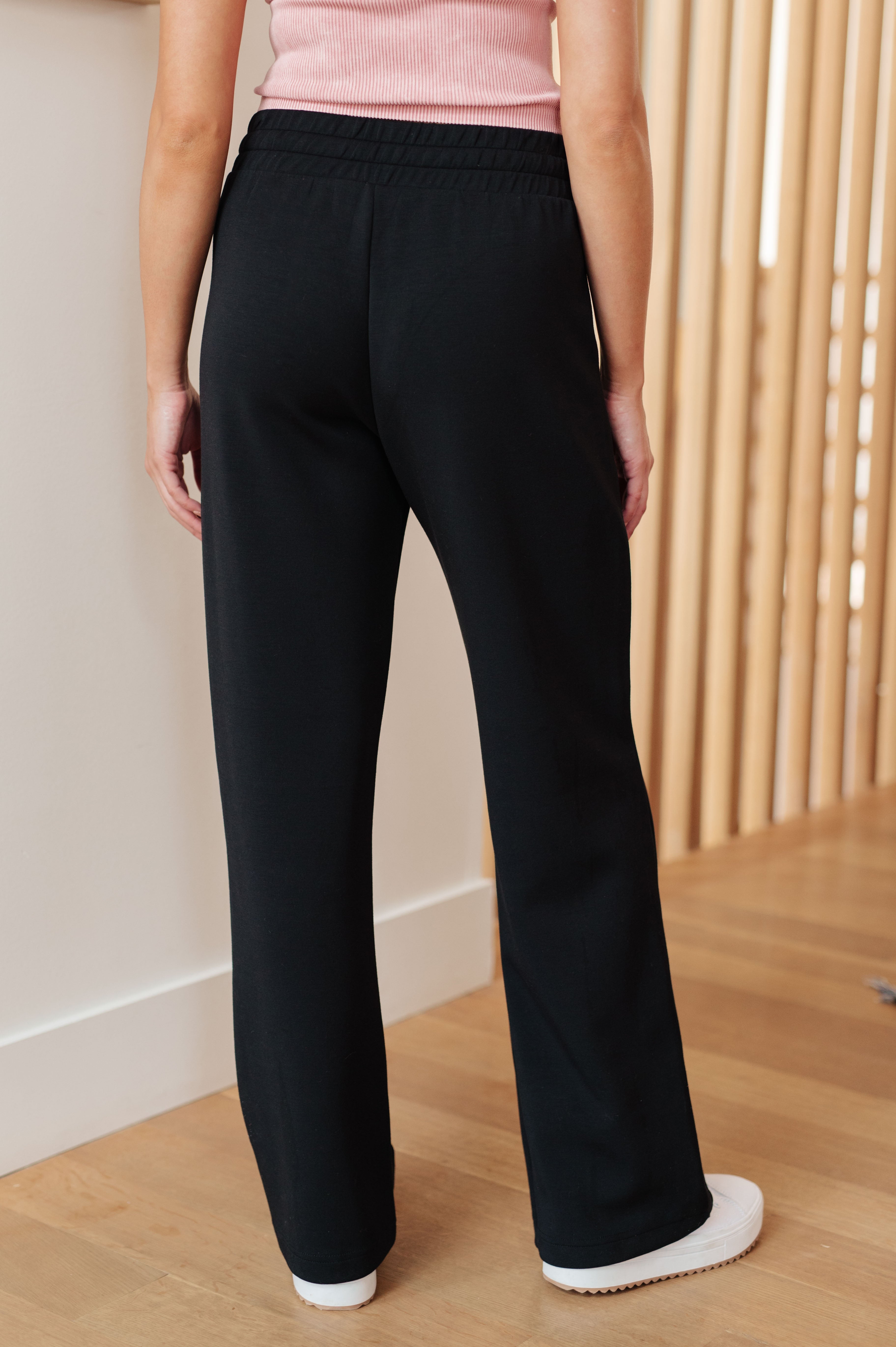 Stylish Straight Leg Pants for Women - High Waist Comfortable Office & Casual Trousers | Perfect for Work, Business Meetings & Everyday Wear