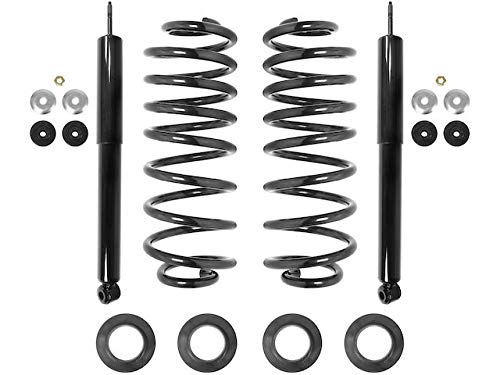 Rear Air Spring to Coil Spring Conversion Kit for 2003-2011 Lincoln Town Car - Heavy Duty Suspension Upgrade for Smoother Ride & Improved Handling - Perfect for Classic Car Restoration & Daily Driving
