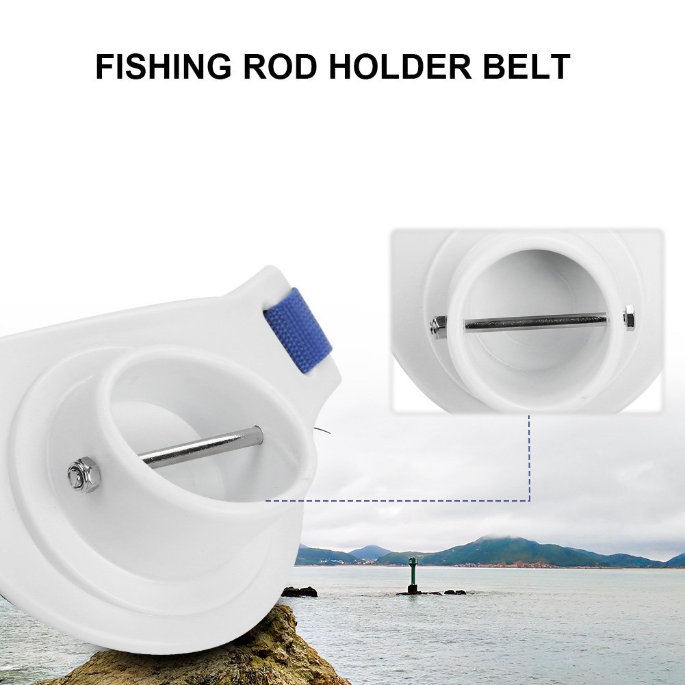 **Adjustable Fishing Rod Holder Belt with Gimbal Pad - Professional Waist Belt for Offshore, Boat & Tackle Fishing - Comfortable & Secure Rod Pole Holder for Anglers** *(Perfect for Deep Sea Fishing, Surf Casting & Competitive Angling)*