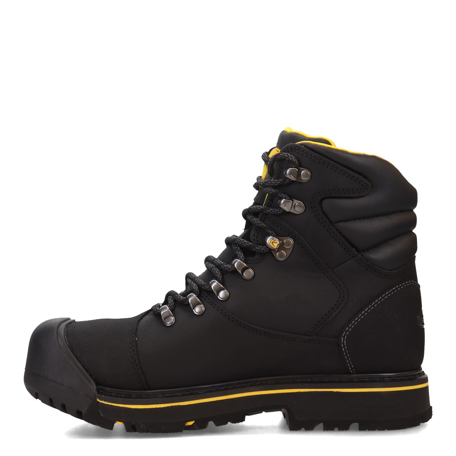 Keen Men's Milwaukee Waterproof Steel Toe Work Boots - Durable Safety Shoes for Construction, Hiking & Outdoor Work