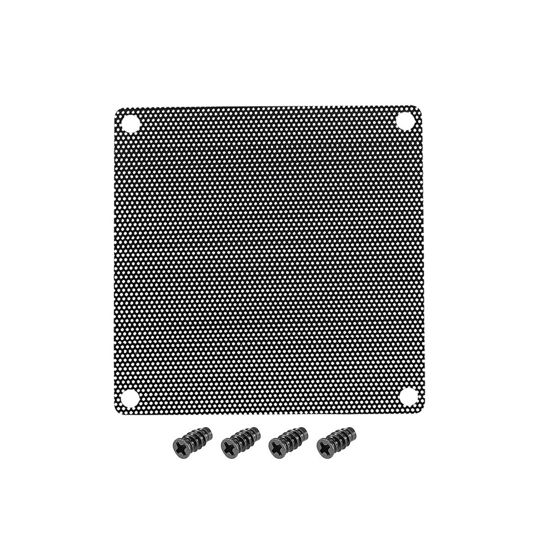 80mm x 80mm Computer Case Cooling Fan - Dustproof Screen, 3 Pack for PC Cooling & Ventilation | Perfect for Gaming Rigs, Workstations & Home Office Desktops