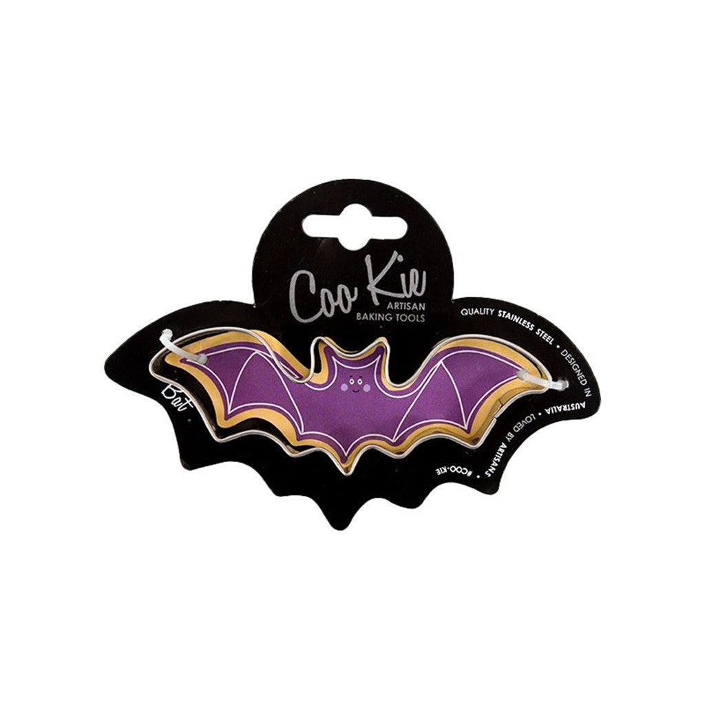 Bat-Shaped Cookie Cutter - Halloween Baking Decorations for Cookies, Cakes & DIY Desserts