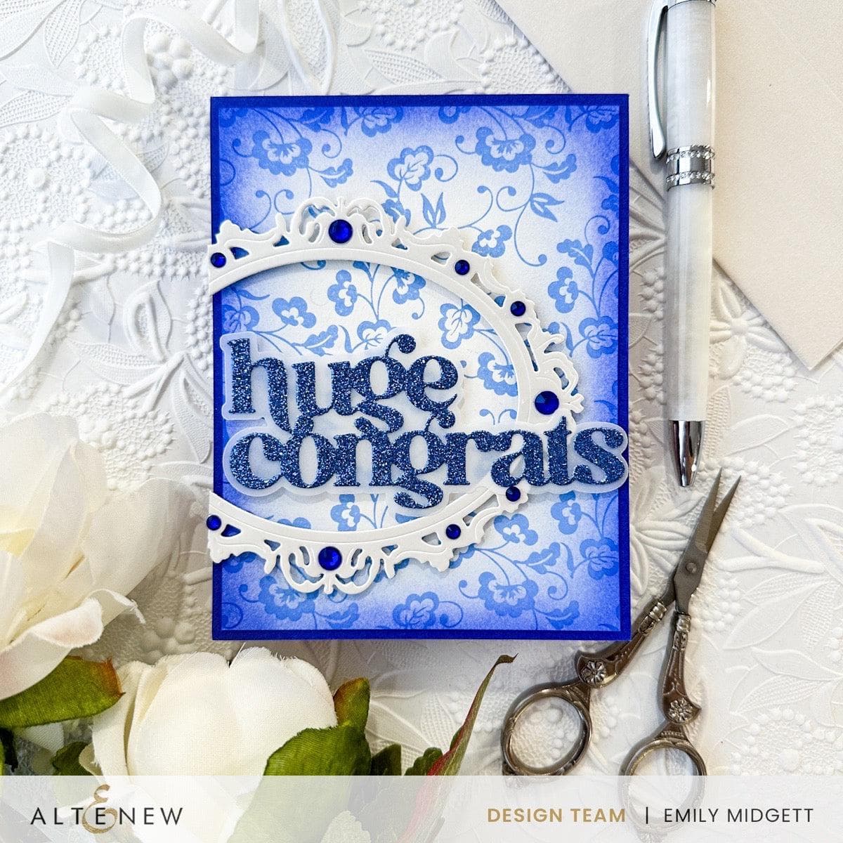 Sparkled Frame Die - Premium Quality Crafting Die for Scrapbooking, Card Making, and DIY Projects - Perfect for Home Decor, Gift Wrapping, and Paper Crafts