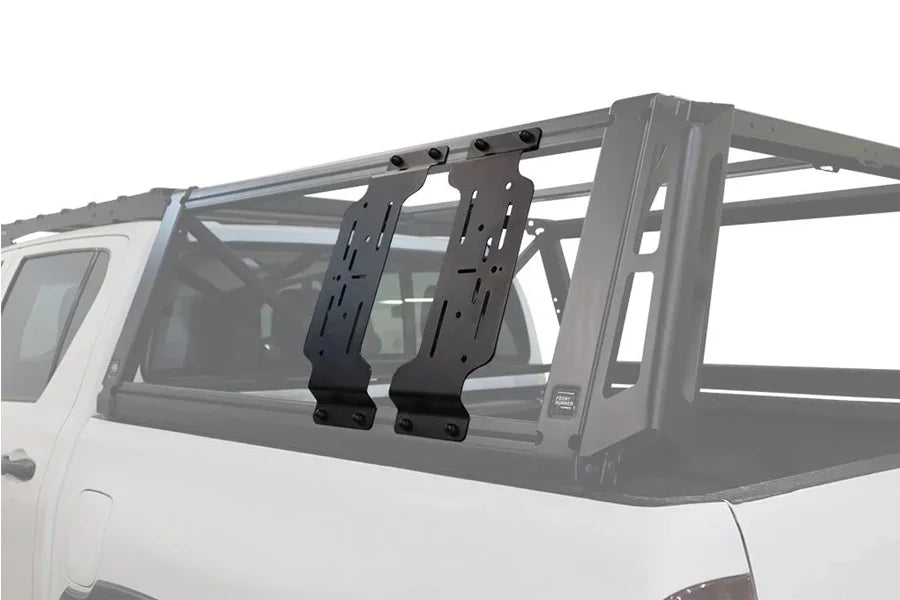 Front Runner Outfitters Pro Universal Truck Bed Rack with Accessory Mount - Heavy Duty Roof Rack System for Overlanding, Camping & Off-Road Adventures