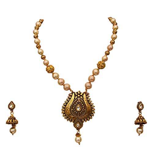 Antique Necklace-MM 45-WHITE