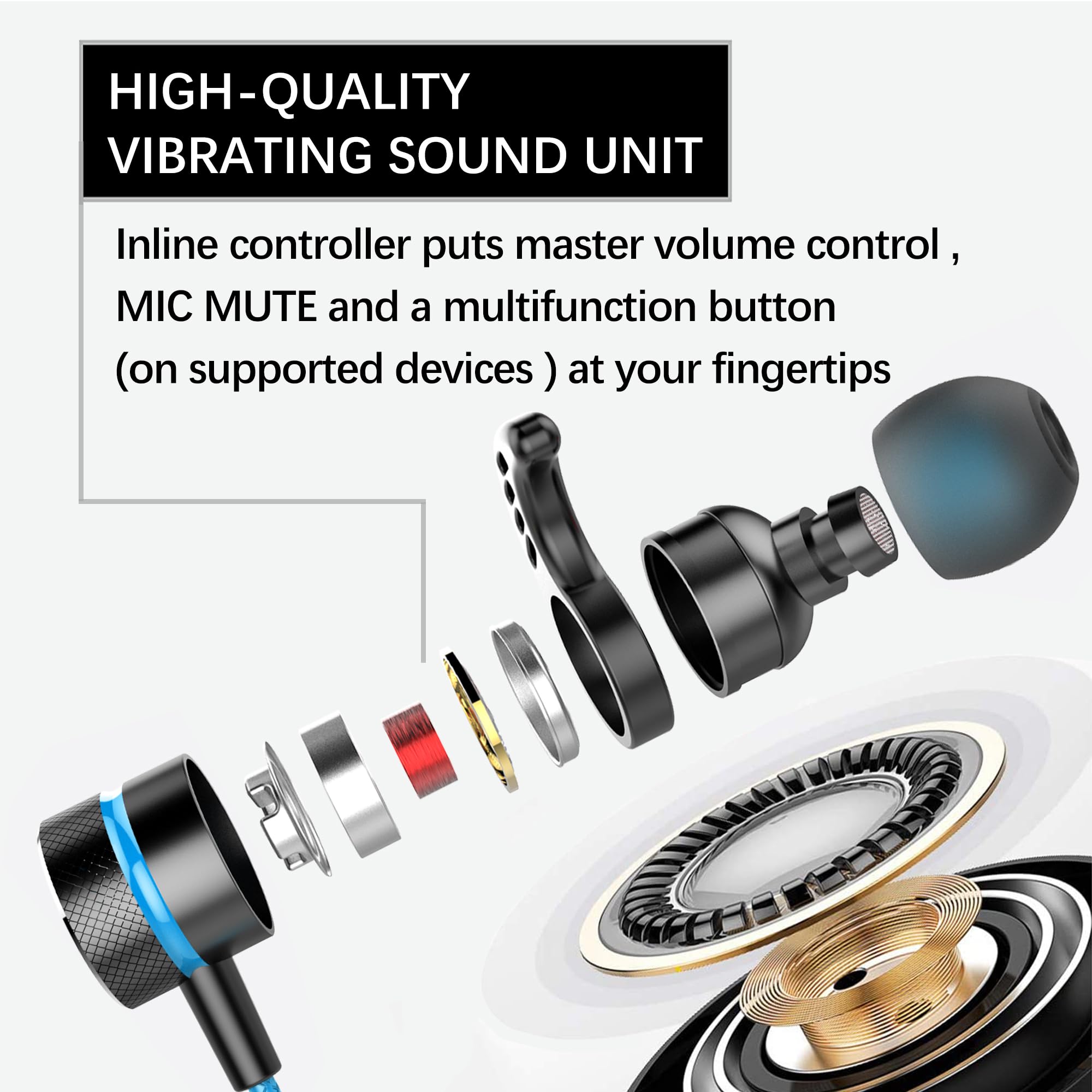 SoundMaster Pro V1 Gaming Headphones - Dual Audio Drivers, Noise Cancelling Mic with Mute & Volume Control - Compatible with Xbox Series X/S, PS5, PS4, Nintendo Switch, PC (3.5mm Jack) - Perfect for Competitive Gaming & Online Chat