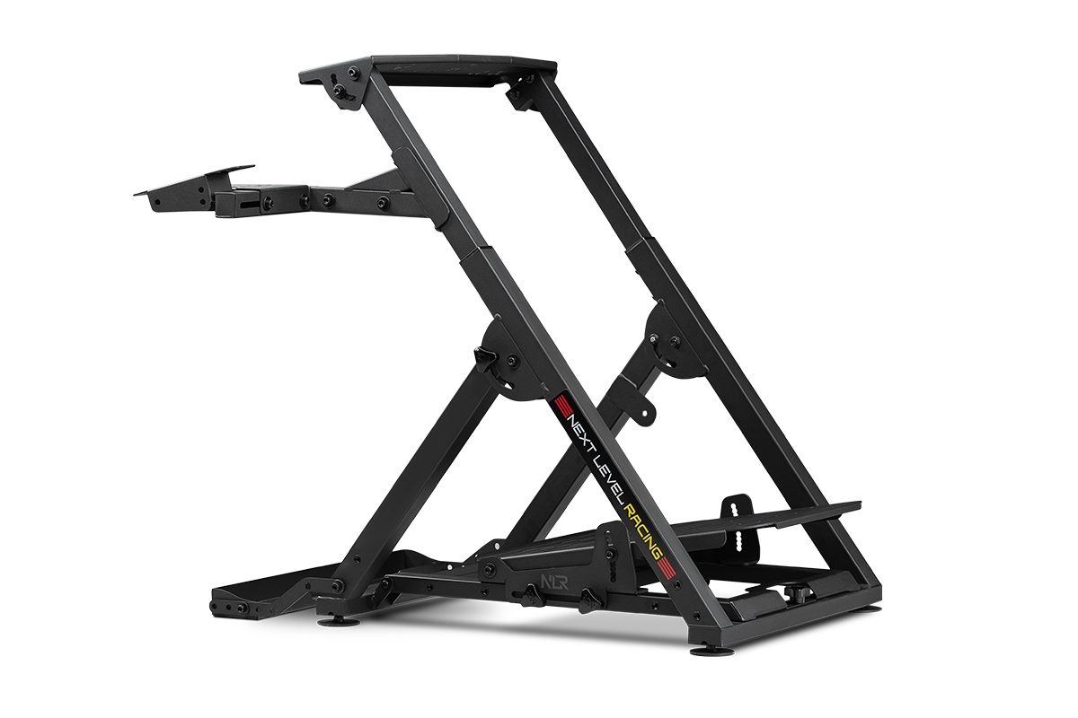 Next Level Racing Wheel Stand 2.0 - Adjustable Simulator Cockpit for Logitech G29/G923, Thrustmaster & Fanatec Wheels | Heavy Duty Steel Frame | Foldable Design | Perfect for Gaming, Racing Sims & VR Setups