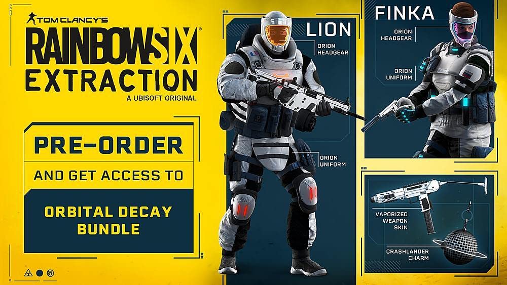 Tom Clancy's Rainbow Six Extraction - PS4 & PS5 Game | Tactical FPS Shooter for Co-op & Online Multiplayer | Perfect for Team Strategy & Action Gaming