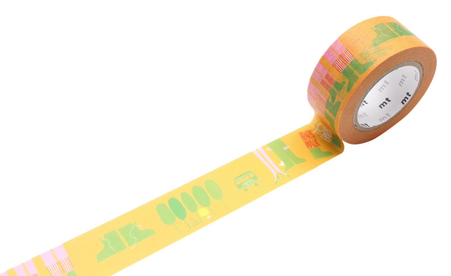 MT Artist Saul Bass Walk Washi Masking Tape - Decorative Japanese Paper Tape for Scrapbooking, Journaling & DIY Crafts