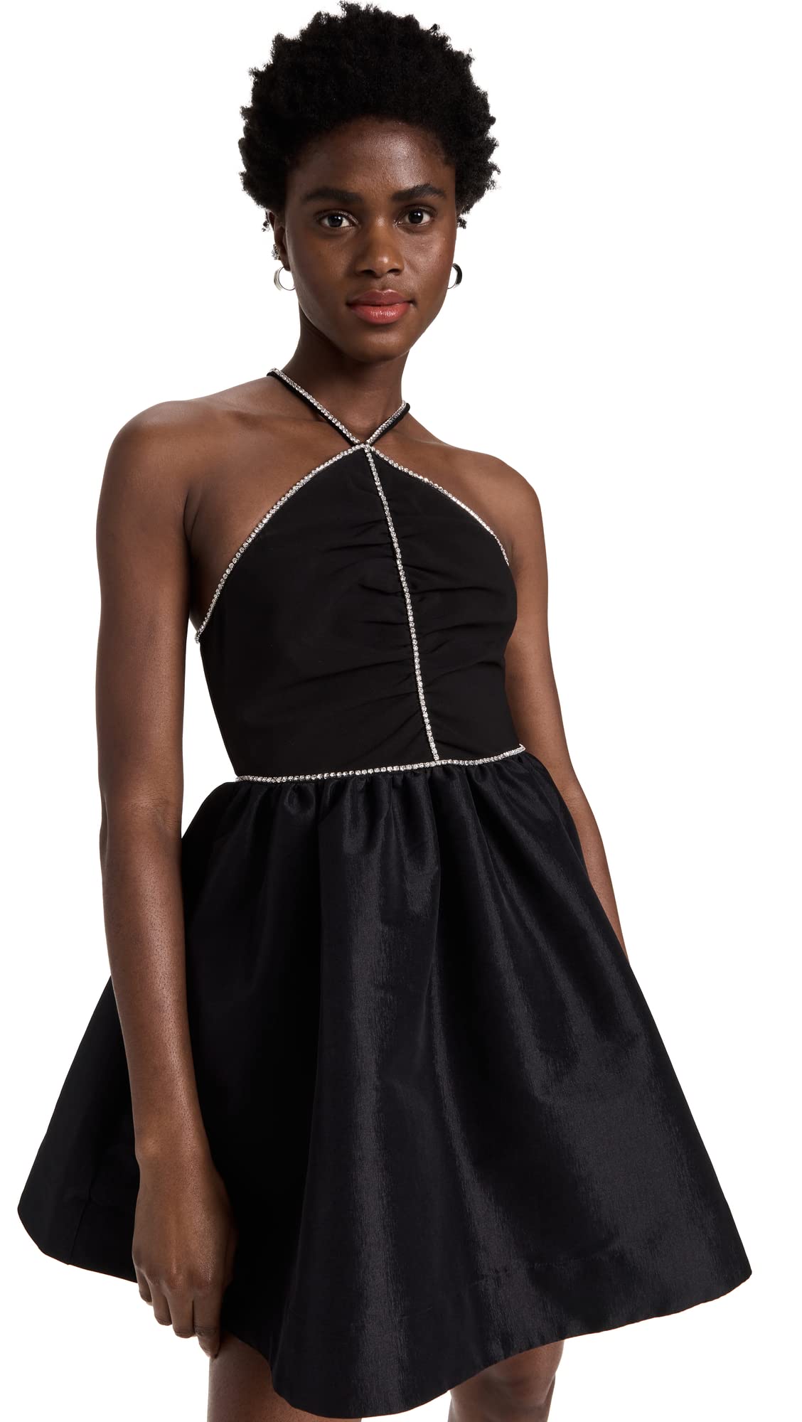 LIKELY Women's Renn Dress - Flowy Midi Dress with Short Sleeves for Casual Wear, Office, Date Night & Summer Outfits