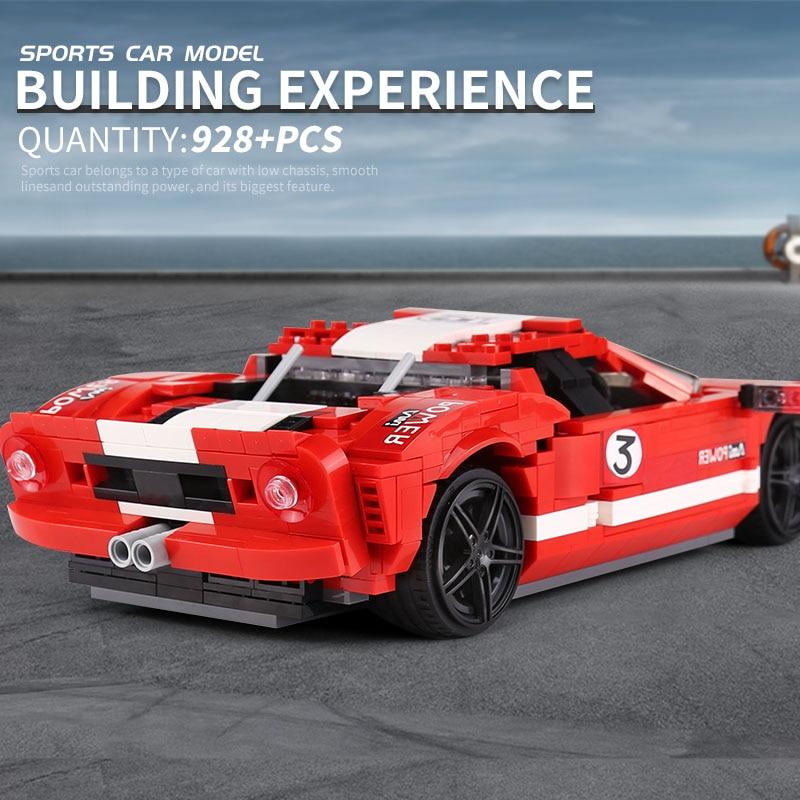 Mould King 10001 Racing Car Building Blocks Set - Sports Car Model Kit for Kids & Adults - Perfect for Birthday Gifts, DIY Projects, and Car Enthusiasts Collection