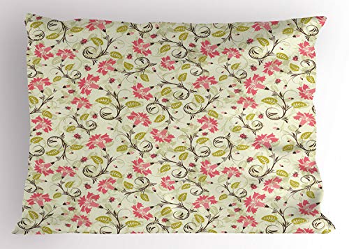 Pale Green and Pink