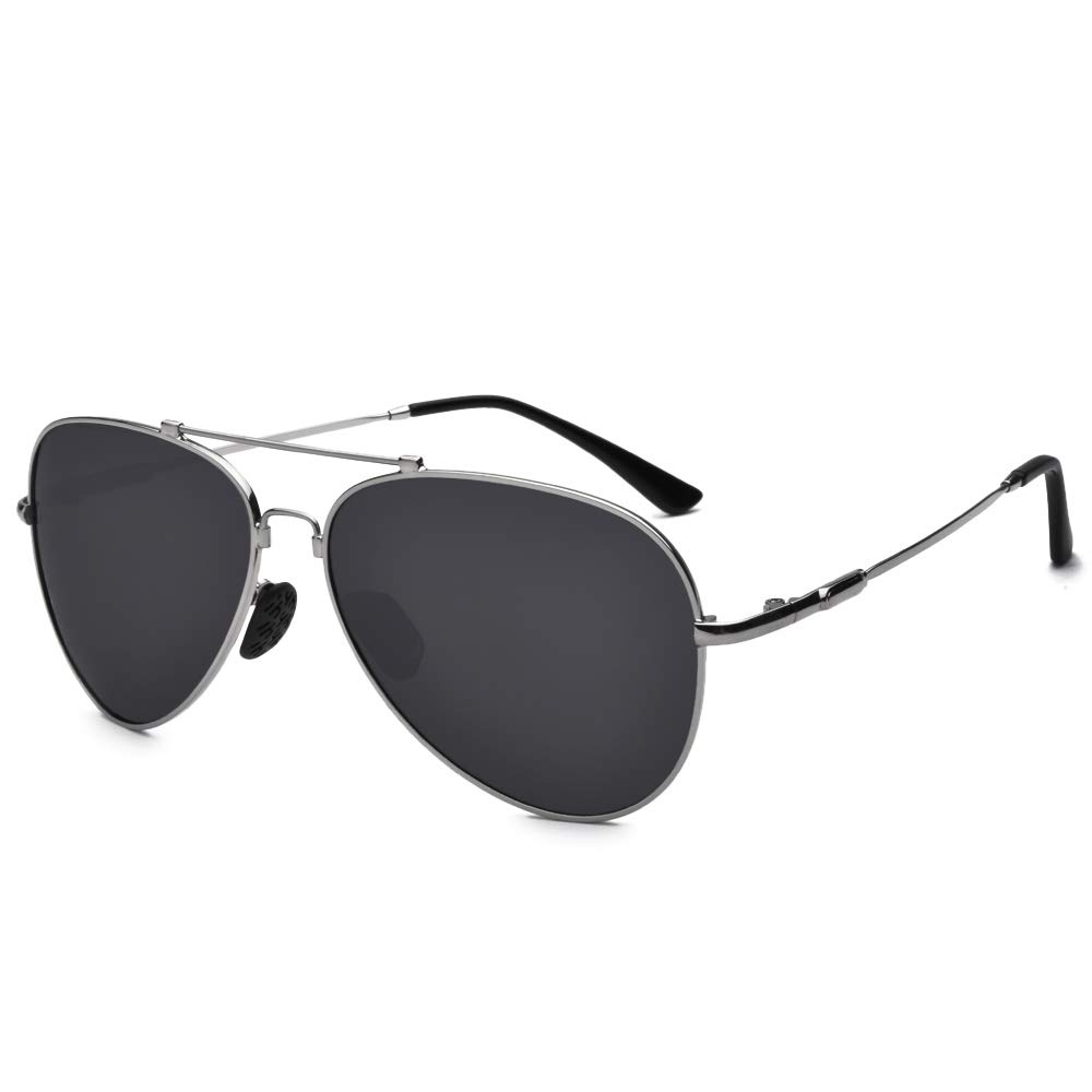 Polarized Sunglasses for Men & Women - Gray Tinted Myopia Glasses for Outdoor Sports