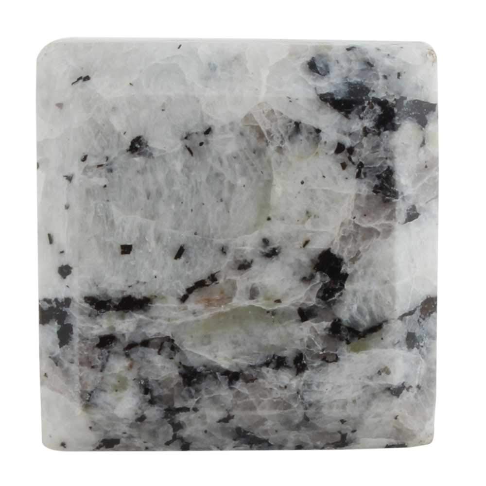 Luxury Marble Drawer Knobs - 8pcs Grey Square Cabinet Handles for Kitchen & Dresser