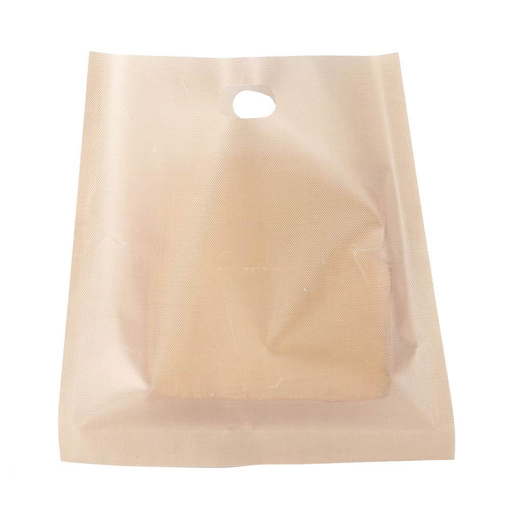 Non-Stick Reusable Microwave Toaster Bags - 16x16.5cm Fiberglass Heating Pastry Bags for Baking, Reheating & Cooking - Perfect for Bread, Pizza, Cookies & More