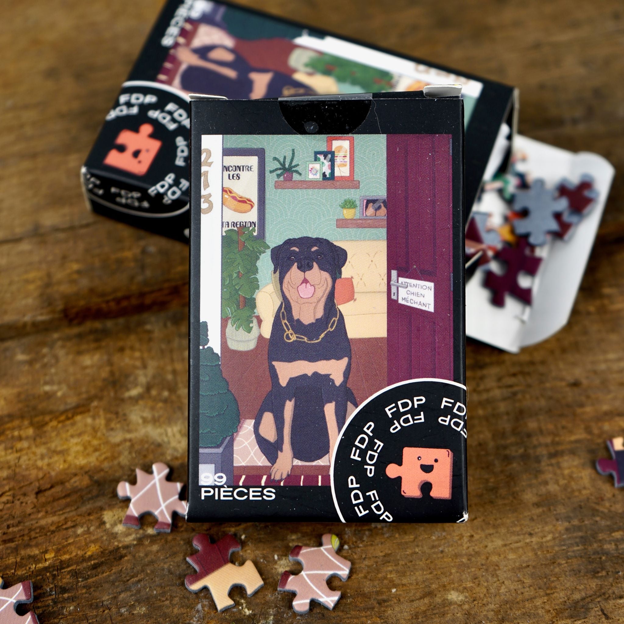 Beware of the Dog - 99 Piece Jigsaw Puzzle for Adults & Teens | Fun Family Game Night Activity | Challenging Puzzle for Home Decor & Relaxation