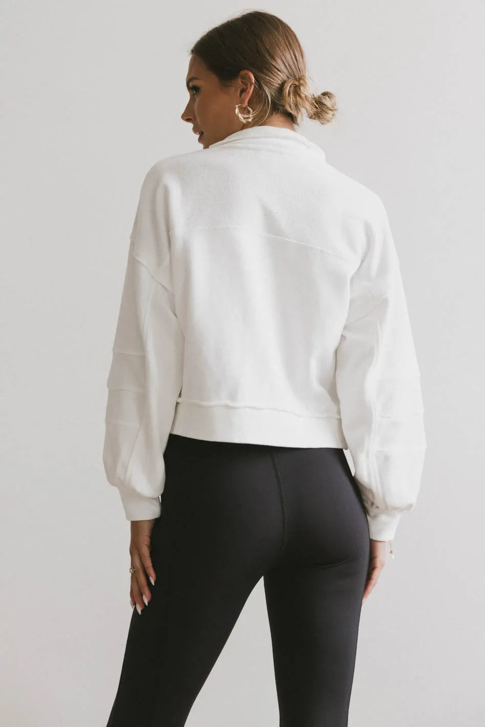 Maxfield Grommet Top Women's White Blouse - Breathable Summer Shirt for Casual Outings & Beach Wear | FINAL SALE