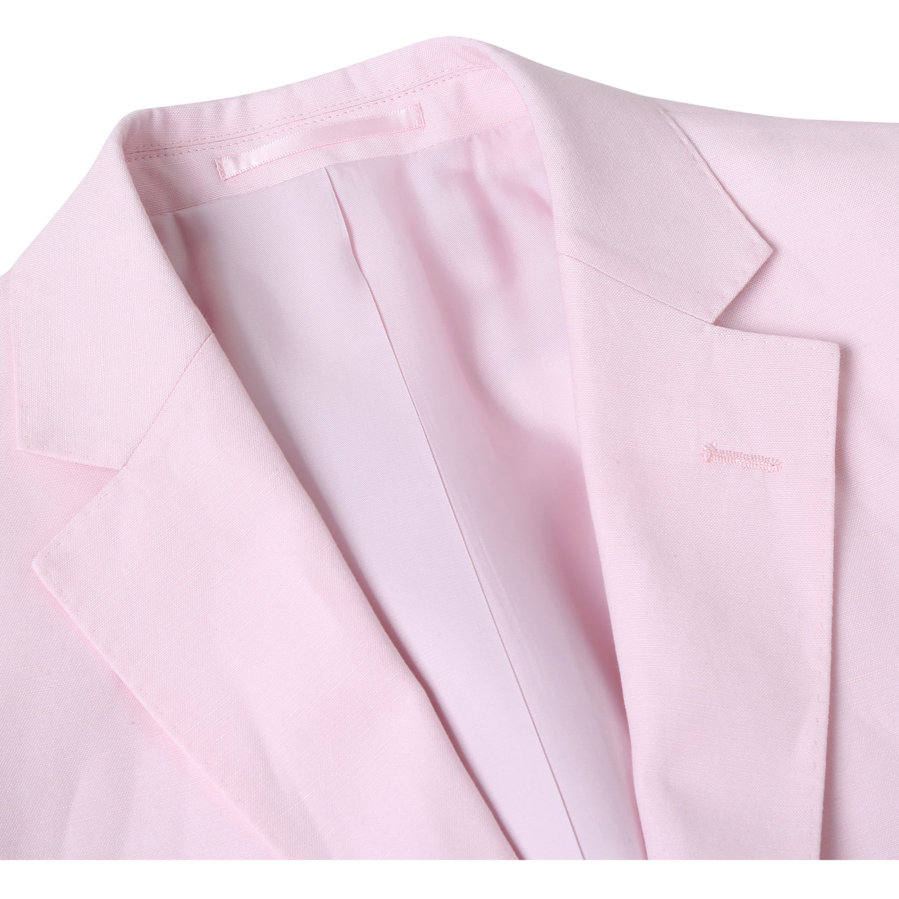 Renoir Alessandro Vitello 2-Piece Slim Fit Suit in Pink (Style 611-4) | Premium Business Attire for Weddings, Office & Formal Events