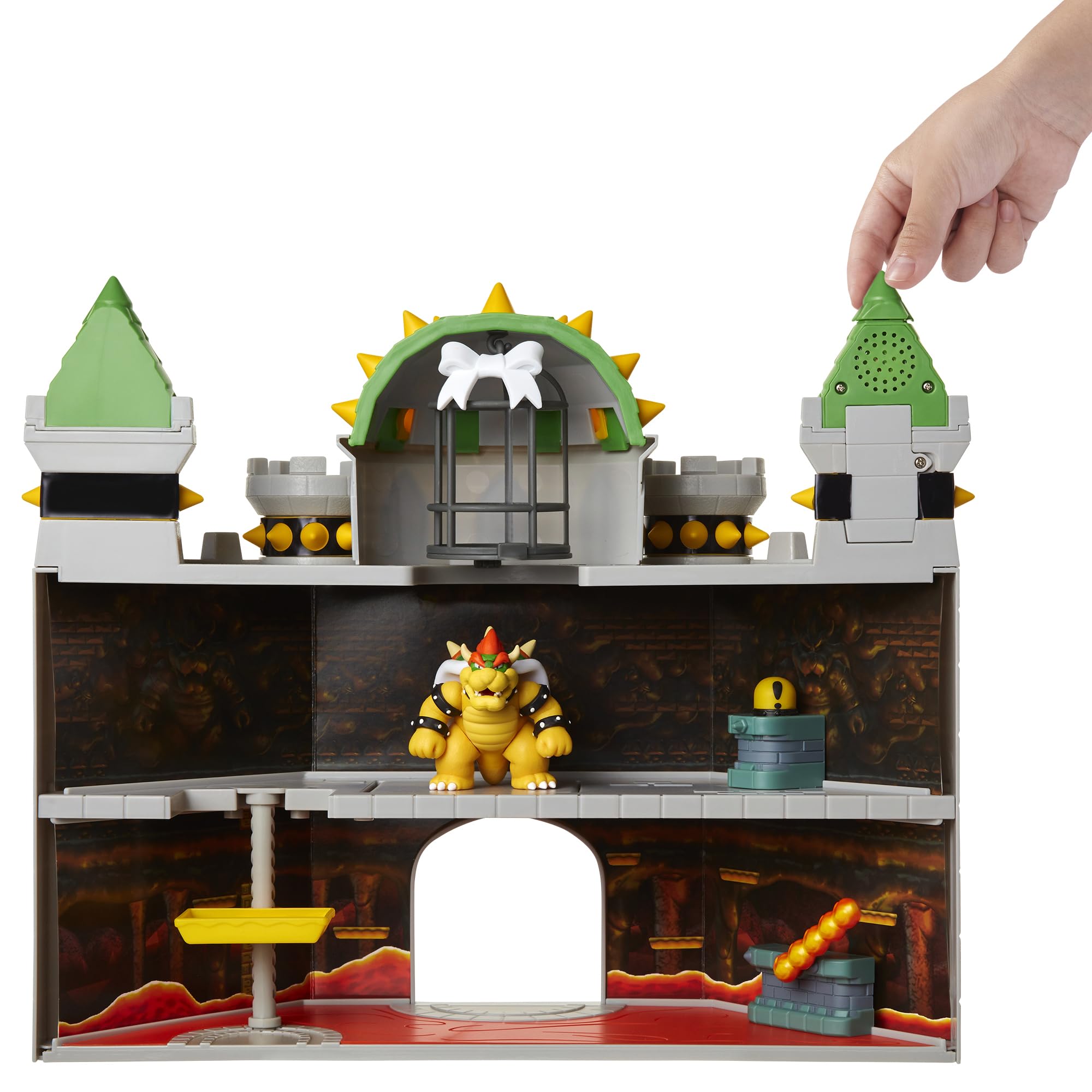 Nintendo Super Mario Deluxe Bowser's Castle Playset with 2.5