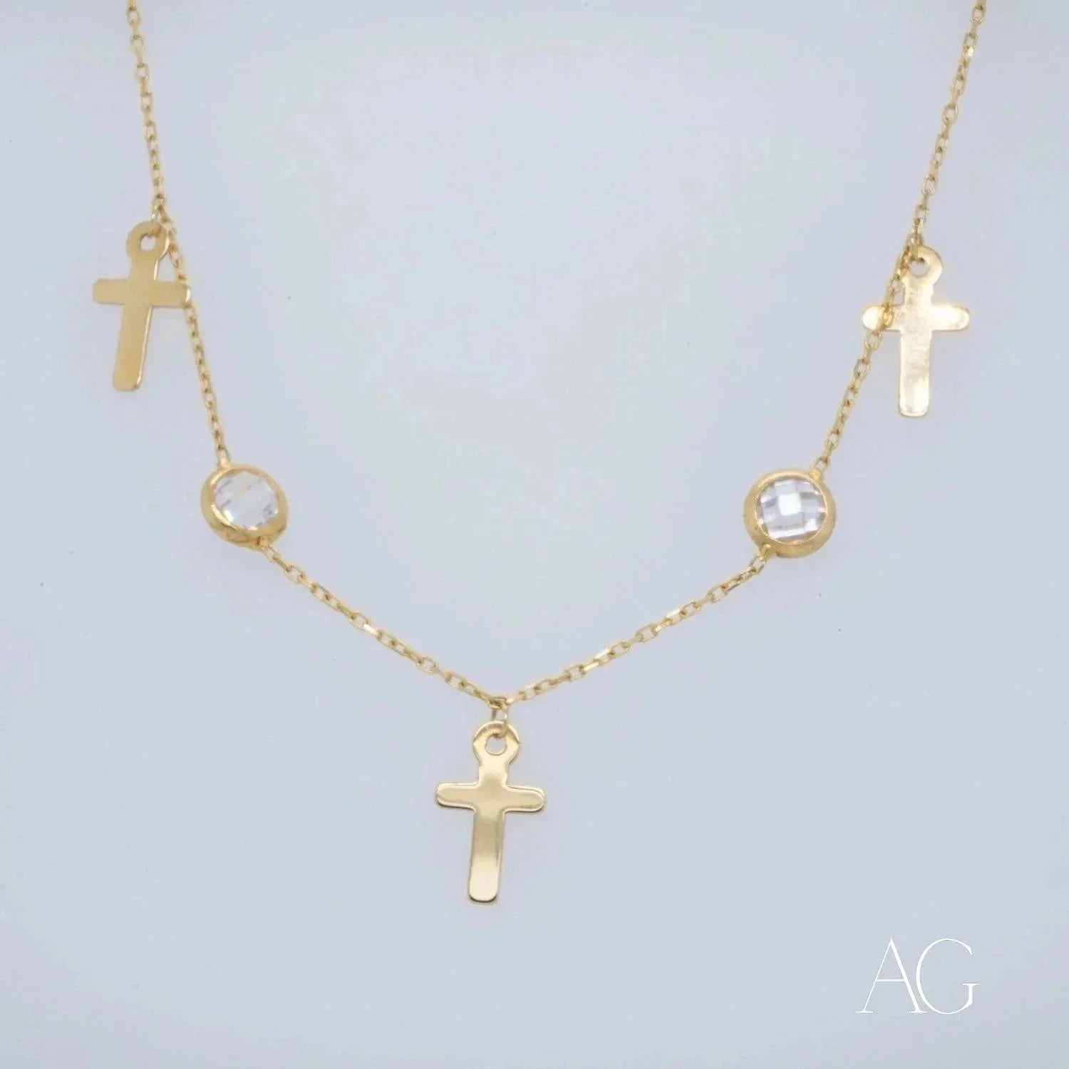 18K Gold Charm Anklet for Women - Elegant Art Jewelry for Everyday Wear & Special Occasions