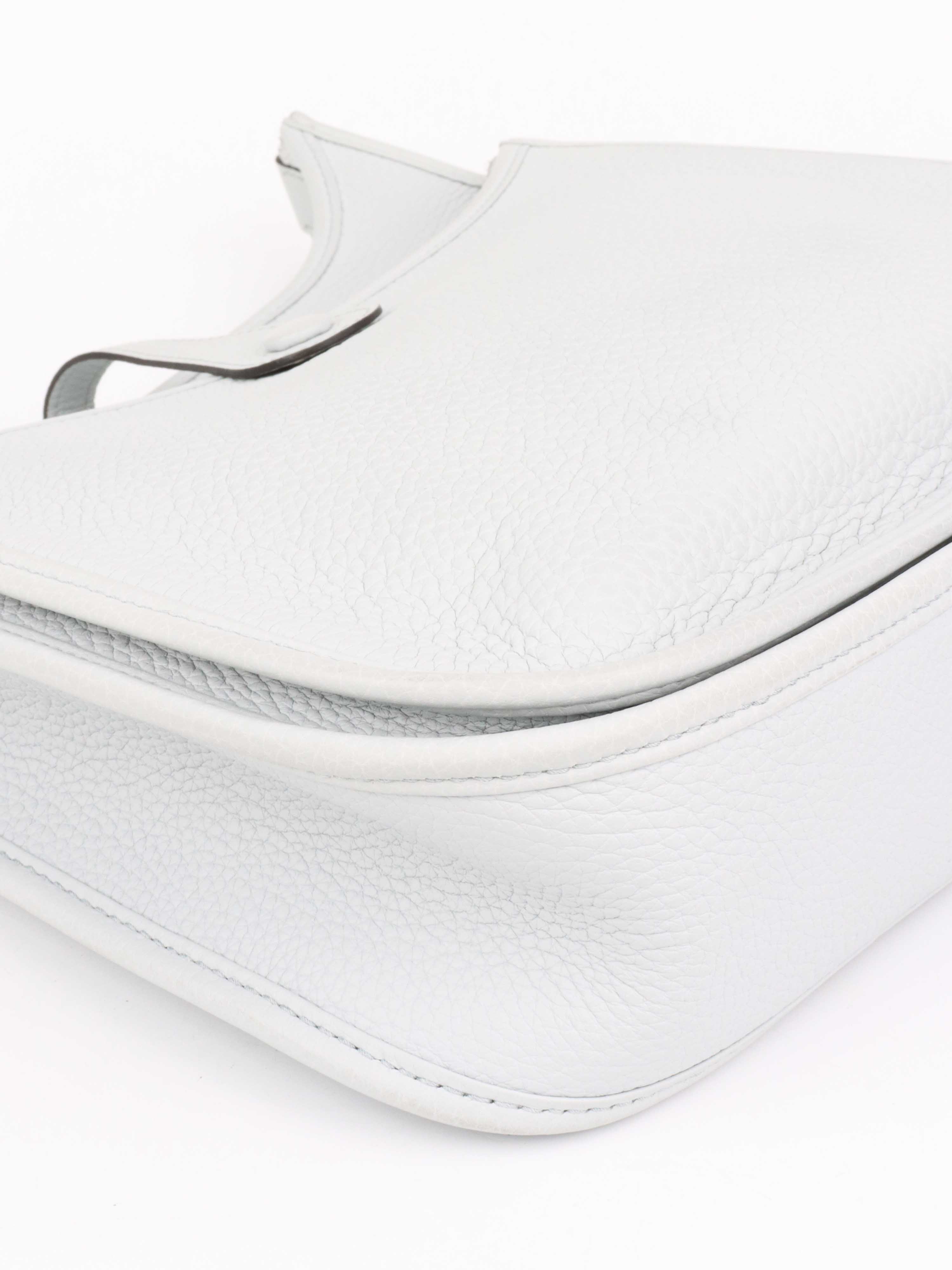 Authentic Hermes Evelyne 29 Bag in Gris Pale - Luxury Crossbody Shoulder Bag for Women | Perfect for Everyday Use, Work & Travel