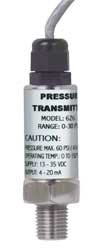Dwyer 0-30 PSI Pressure Transmitter with 36 Inch Lead - Model 628-08-GH-P1-E1-S1 - Ideal for Industrial Automation, HVAC Systems, and Process Control Applications