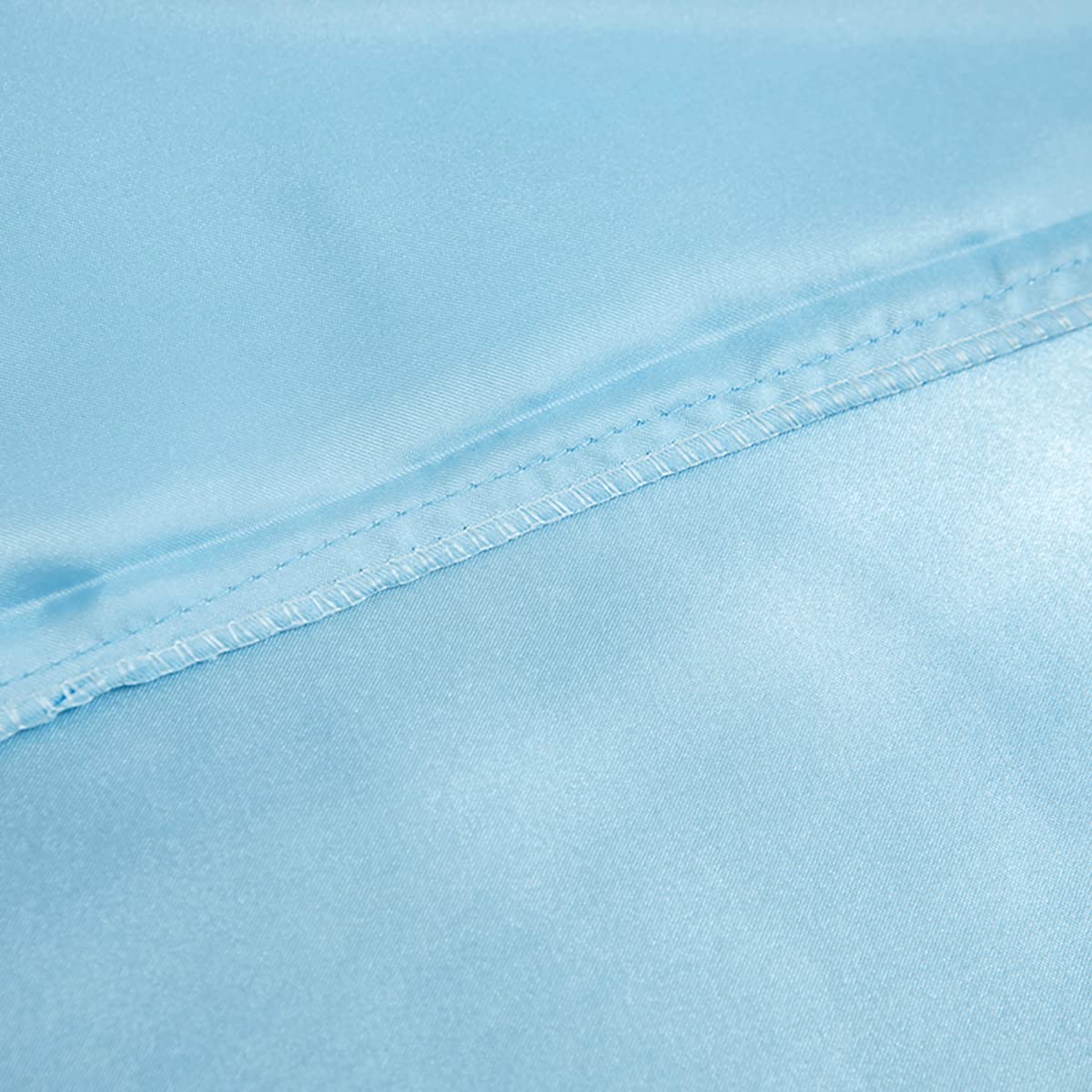 Premium Queen Size Fitted Sheet - Deep Pocket Microfiber Bottom Sheet | Wrinkle, Fade & Shrink Resistant | Durable & Easy Care (1 Piece, No Pillowcases) | Perfect for Guest Rooms, Dorms & Master Bedrooms (Blue)