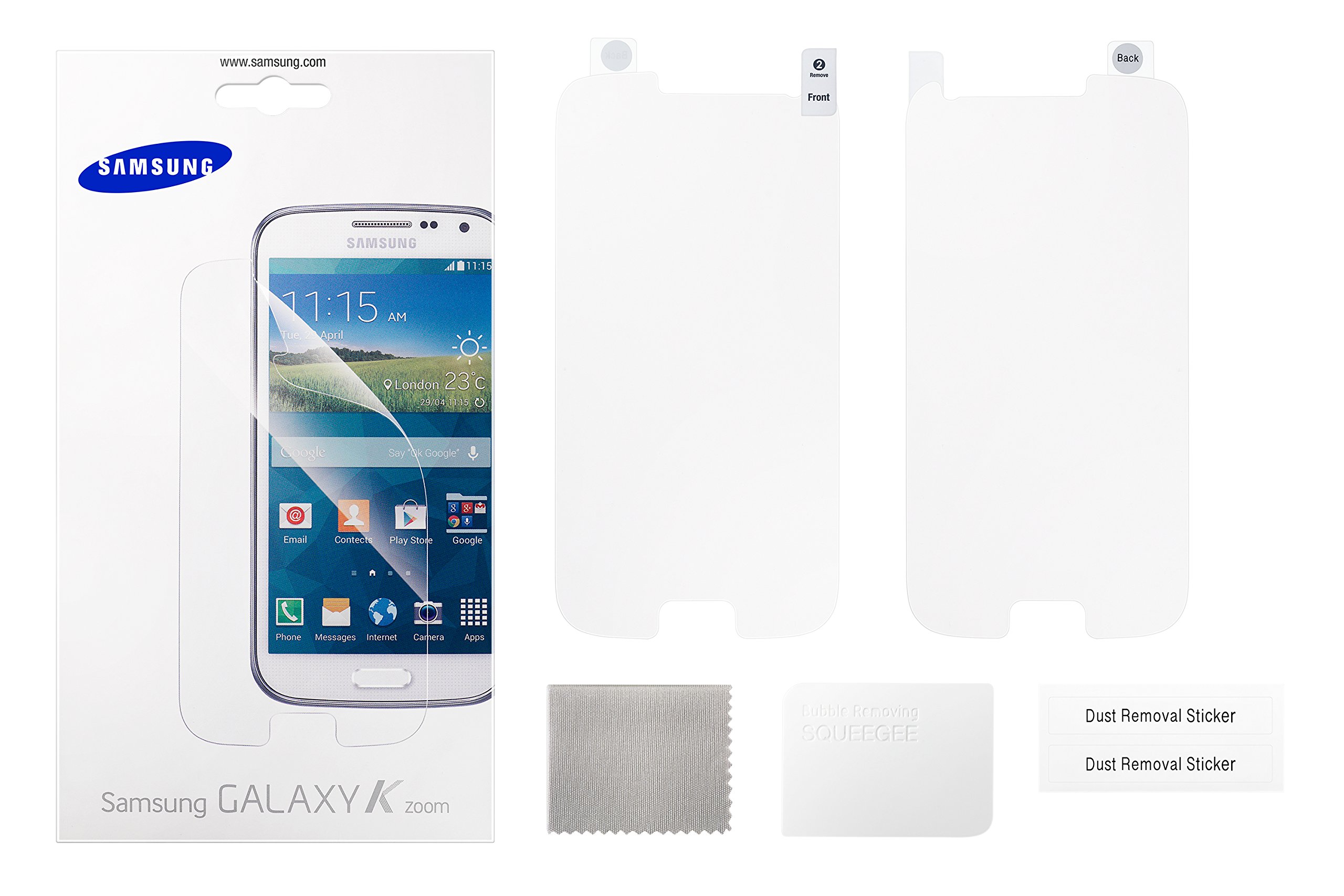 Samsung Galaxy K Zoom Screen Protector - Tempered Glass, Anti-Scratch, HD Clear - Perfect for Outdoor Photography & Travel Protection