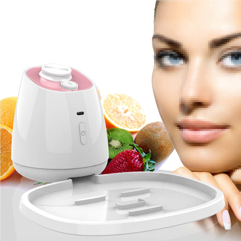 Automatic DIY Facial Mask Maker Machine for Homemade Fruit & Vegetable Masks - Intelligent Voice Control for Moisturizing & Whitening Skincare at Home or Spa