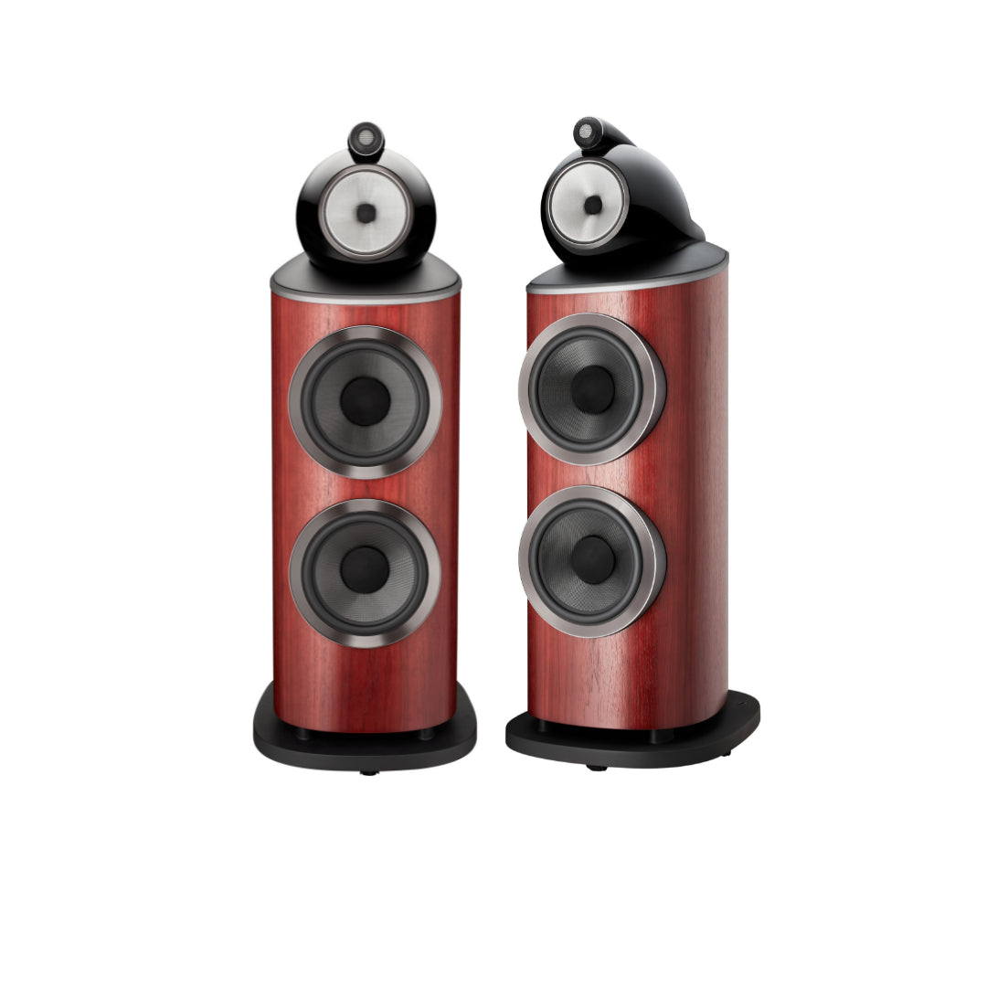Bowers & Wilkins 801 D4 Premium Floorstanding Speakers (Pair) - High-End Audio for Home Theater & Music Listening