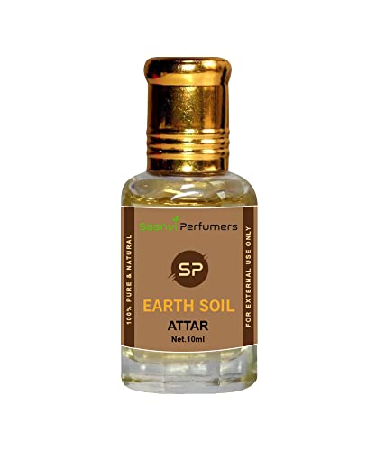 Natural Earth Soil Attar for Men - 10ml Indian Perfume Oil | Alcohol-Free Floral Scent | Long-Lasting Fragrance for Daily Wear, Special Occasions & Gifts