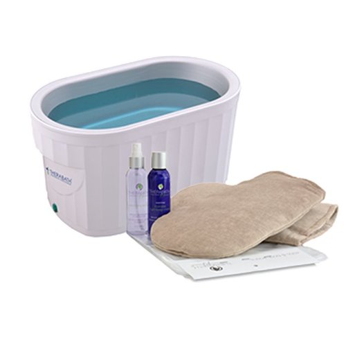 TherabathPRO Combo Hand ComforKit Heat Therapy Paraffin Wax Bath - Vanilla Cupcake Scented for Pain Relief & Moisturizing | Perfect for Arthritis, Dry Skin & Spa Treatments at Home