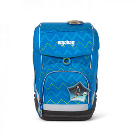 Ergobag SET Cubo 5-Piece School Backpack with LiBearo Design - Perfect for Kindergarten, Elementary Students & Daily School Use
