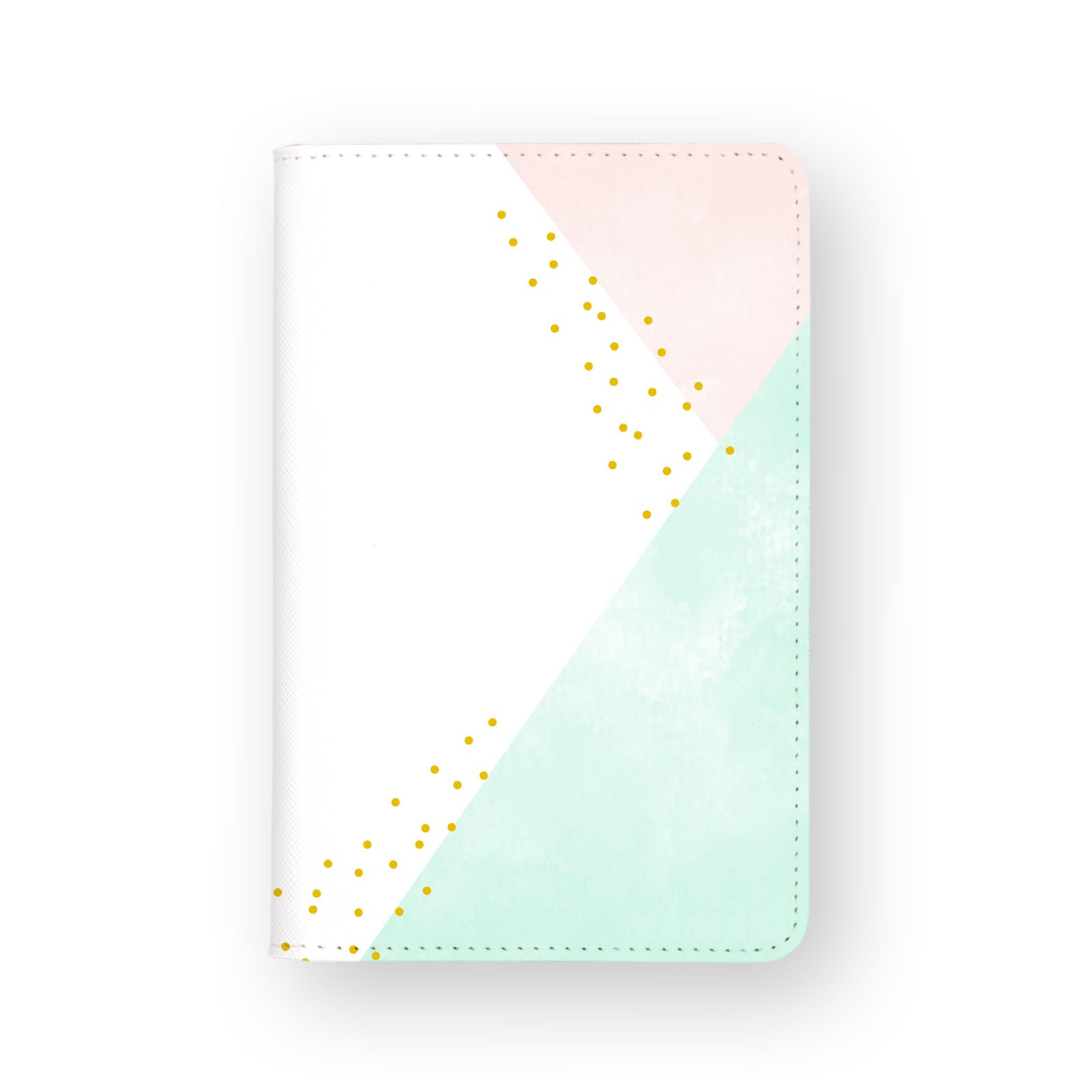 Scandinavian Minimalist Travel Wallet - RFID Blocking Leather Passport Holder for Women & Men | Perfect for Airports, Vacations & Business Trips
