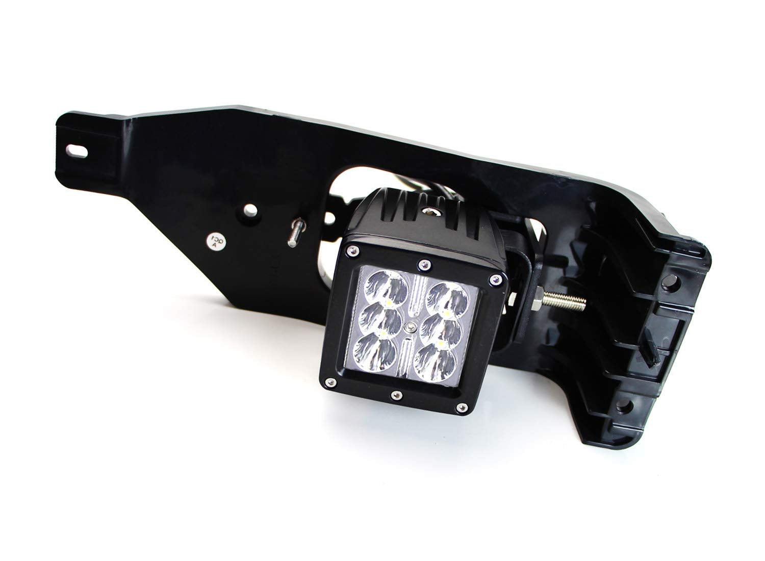 24W LED Pods with Fog Light Bracket & Wiring Kit - Compatible with 2005-2007 Ford F250 F350 F450 Super Duty Trucks - Perfect for Off-Roading, Night Driving, and Foggy Conditions