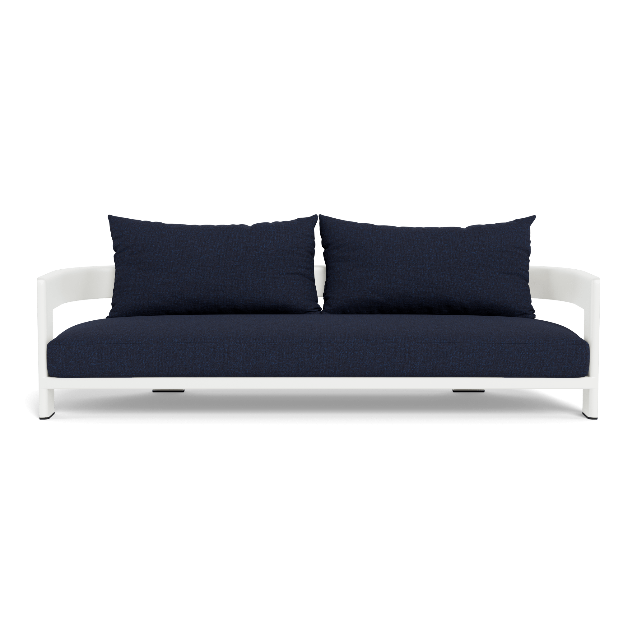 Victoria Aluminum 3-Seat Outdoor Patio Sofa Set - Modern Garden Furniture for Backyard, Poolside & Balcony Relaxation