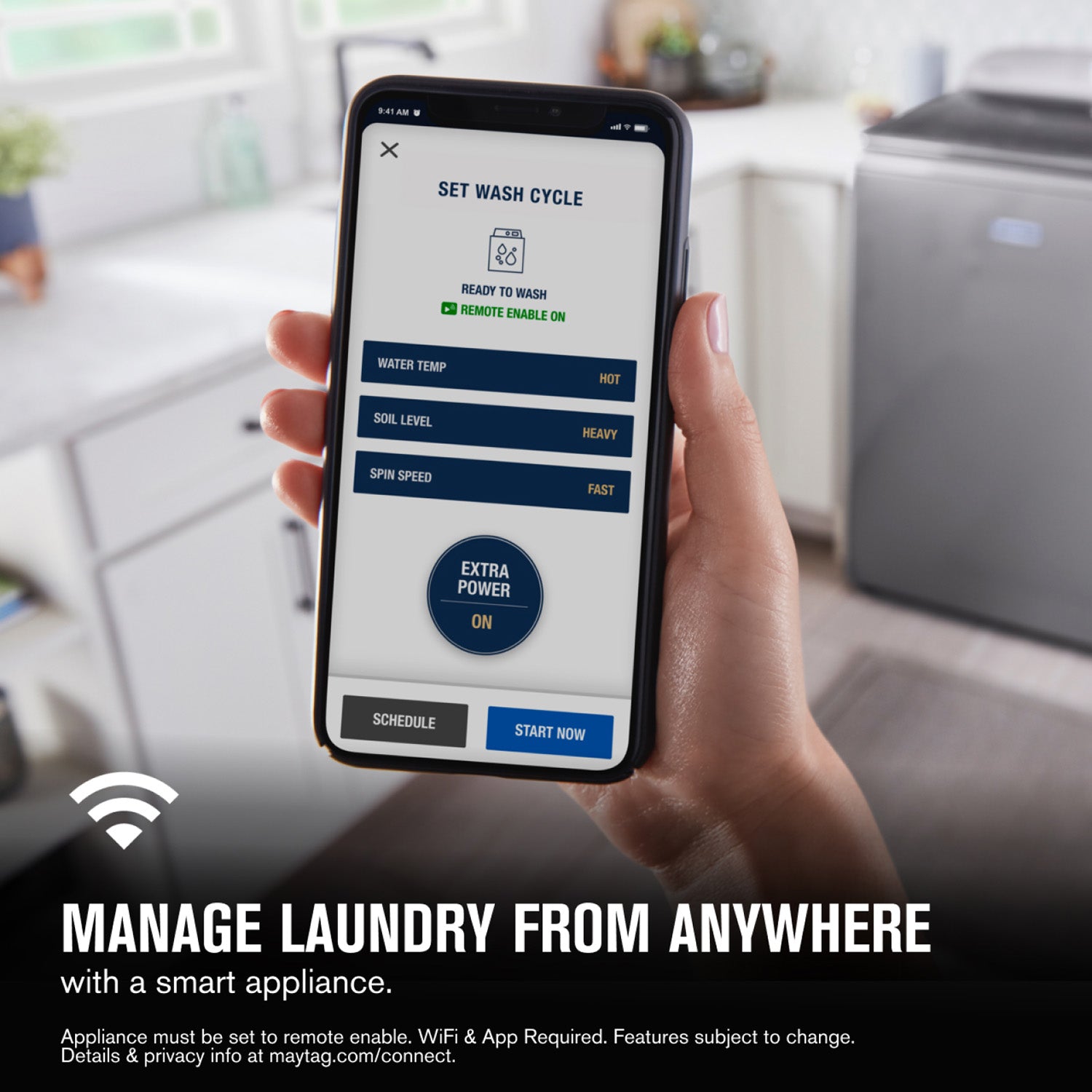 Maytag Metallic Slate Smart Top Load Washer 6.0 cu ft & Electric Dryer 7.4 cu ft Set - MVW7230HC/YMED6230HC - Large Capacity Laundry Pair for Family Homes & Smart Connectivity