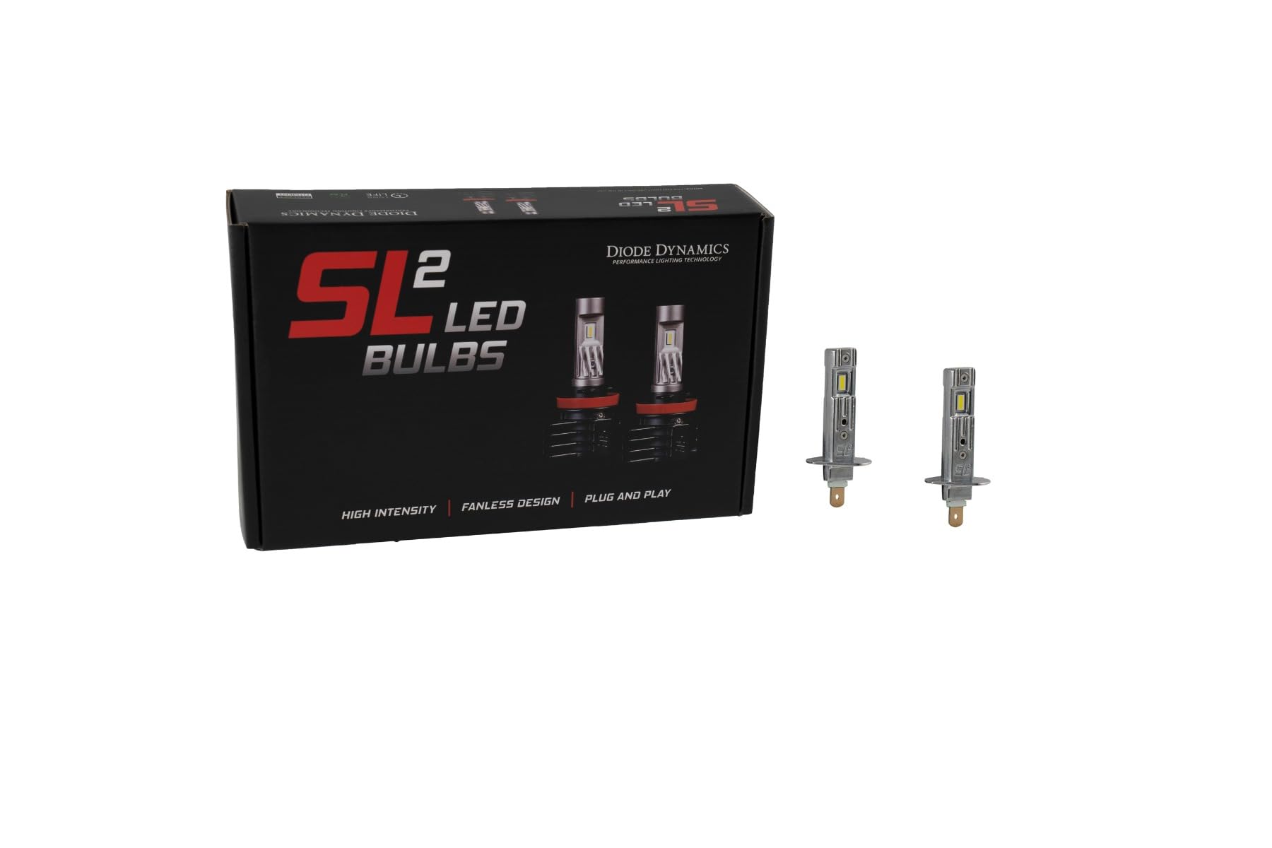 Diode Dynamics SL2 White LED Fog Lights for Ford F-150 Harley Davidson 2000-2003 - High Performance Replacement Bulbs (Pair) - Perfect for Off-Roading & Night Driving Visibility