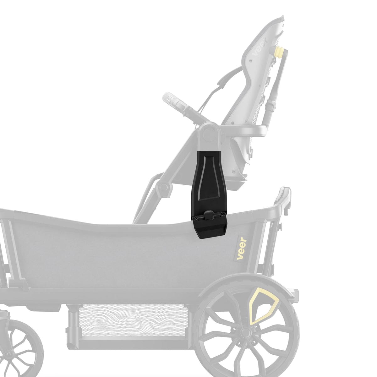 Veer Switchback Adapter for Cruiser XL 4 Seater - Universal Stroller Connector for Smooth Ride - Perfect for Family Outings, Travel & Daily Walks