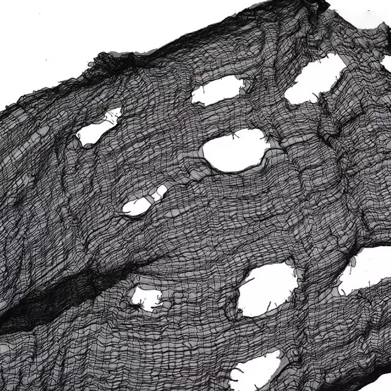 Premium Halloween Decoration Gauze - Spooky Ghostly Fabric for DIY Costumes, Party Decor & Haunted House Scenes - Perfect for Halloween, Cosplay & Themed Events