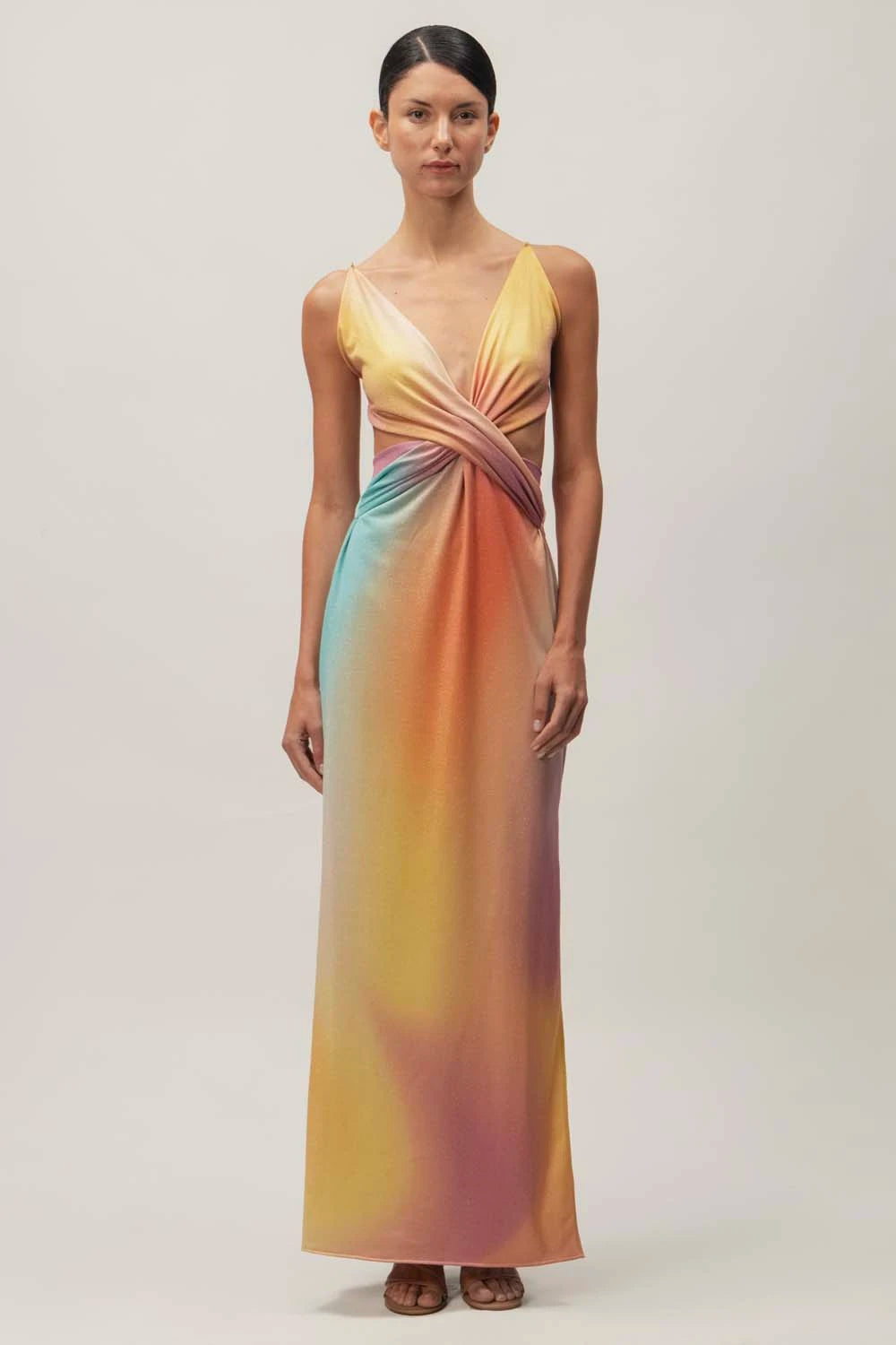 Arlett Maxi Dress for Women - Flowy Long Summer Dress with Pockets, Boho Chic Beach Dress for Vacation, Party & Casual Wear