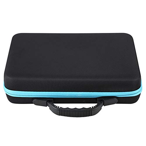 Portable Hard Shell Essential Oil Travel Case - 15ml Bottle Storage Organizer with Durable Exterior, Compact Design for Women | Perfect for Aromatherapy, Camping & Home Organization (Blue)