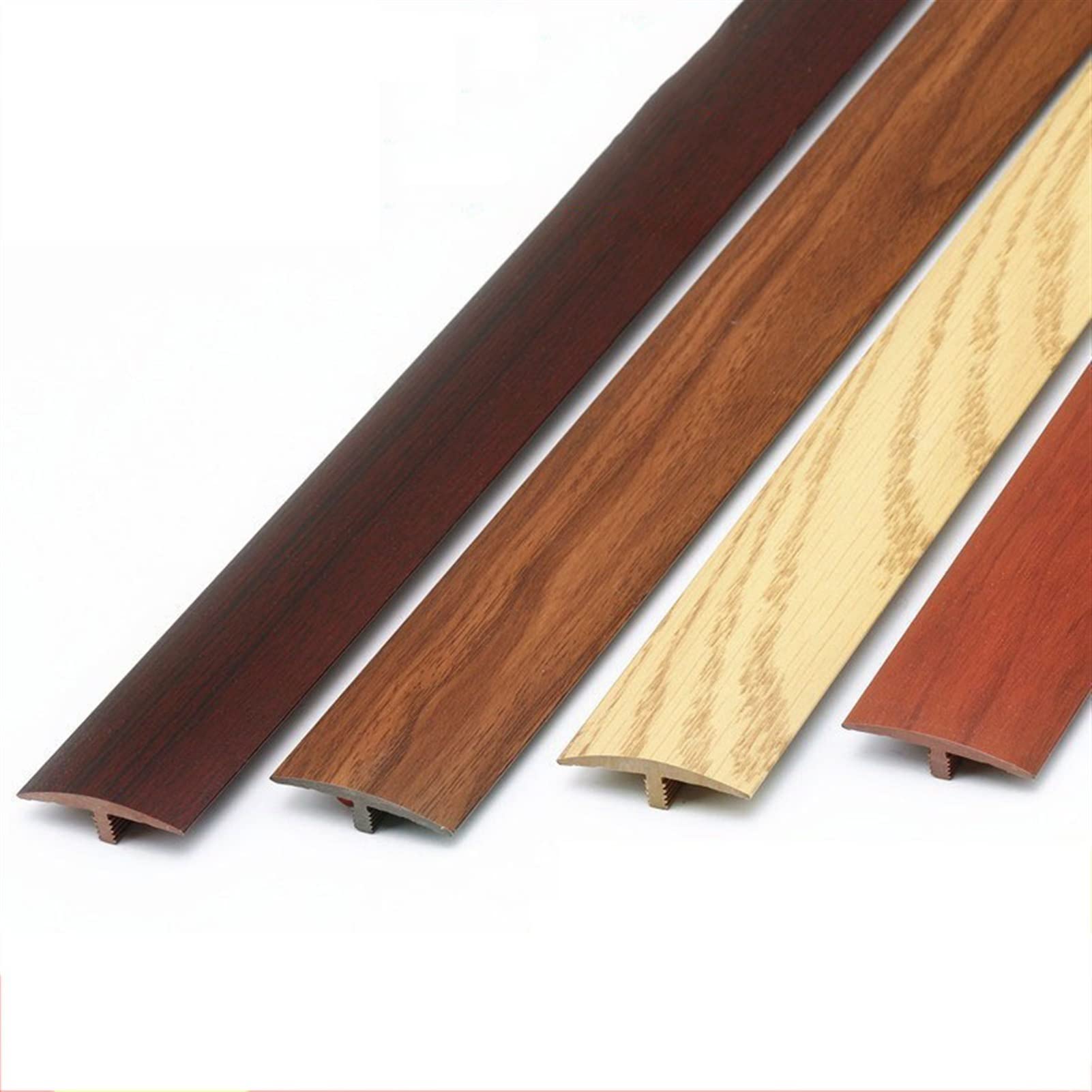 PVC Self-Adhesive T-Molding Transition Strip - 0.9m Carpet Floor Gap Cover for Doorways, Carpets & Hardwood Floors | Easy Installation & Durable Edge Trim | Perfect for Home, Office & Commercial Use